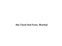 Abc Travel And Forex - Mumbai