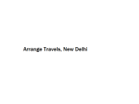 Arrange Travels - New Delhi