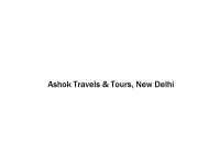 Ashok Travels & Tours - New Delhi