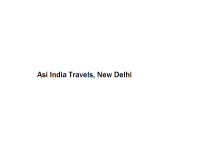 Asi India Travels - New Delhi