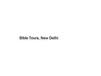 Bible Tours - New Delhi