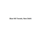 Blue Hill Travels - New Delhi