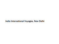 India International Voyages - New Delhi