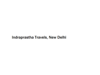 Indraprastha Travels - New Delhi