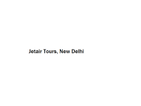 Jetair Tours - New Delhi
