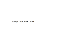 Koryo Tour - New Delhi
