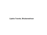 Lipsha Travels - Bhubaneshwar