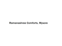 Ramanashree Comforts - Mysore