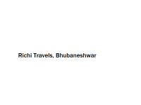Richi Travels - Bhubaneshwar