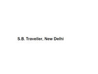S.B. Traveller - New Delhi