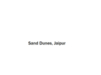 Sand Dunes - Jaipur