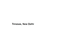 Timesas - New Delhi