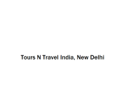 Tours N Travel India - New Delhi