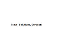 Travel Solutions - Gurgaon