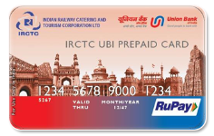 IRCTC UBI Prepaid Card