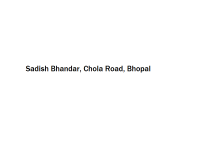 Sadish Bhandar - Chola Road - Bhopal
