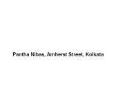 Pantha Nibas - Amherst Street - Kolkata