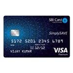 SBI SimplySave Credit Card