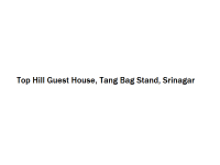 Top Hill Guest House - Tang Bag Stand - Srinagar