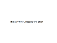 Himalay Hotel - Begampura - Surat