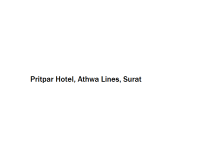 Pritpar Hotel - Athwa Lines - Surat
