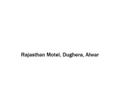 Rajasthan Motel - Dughera - Alwar