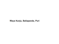 Maya Kunju - Baliapanda - Puri