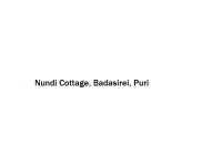 Nundi Cottage - Badasirei - Puri