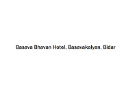 Basava Bhavan Hotel - Basavakalyan - Bidar