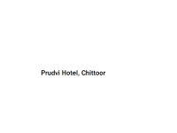 Prudvi Hotel - Chittoor