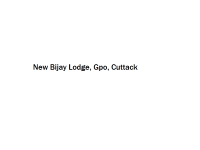 New Bijay Lodge - Gpo - Cuttack