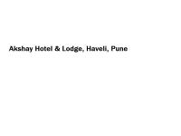 Akshay Hotel & Lodge - Haveli - Pune
