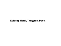 Kuldeep Hotel - Thergaon - Pune