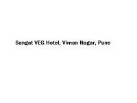 Sangat VEG Hotel - Viman Nagar - Pune
