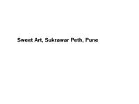Sweet Art - Sukrawar Peth - Pune