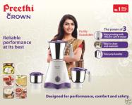 Preethi Crown 500 W Mixer Grinder