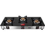 Pigeon Blackline Smart Glass Manual 3 Burner Gas Stove