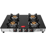 Pigeon Blackline Smart Glass Manual 4 Burner Gas Stove