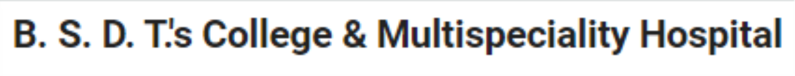 BSDT College & Multispeciality Hospital - Wagholi - Pune