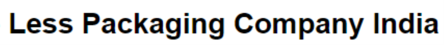 Less Packaging Company India Pvt Ltd