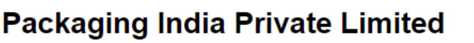 Packaging India Pvt Ltd