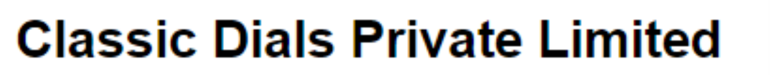Classic Dials Pvt Ltd