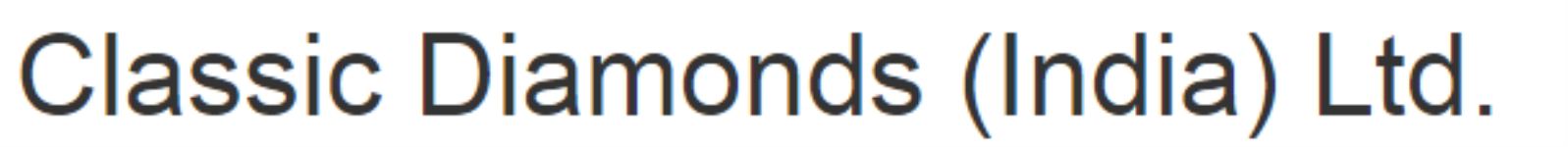 Classic Diamonds India Ltd