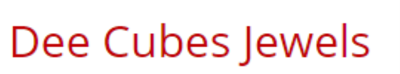 Dee Cubes Jewels