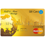 SBI Gold & More Advantage Credit Card
