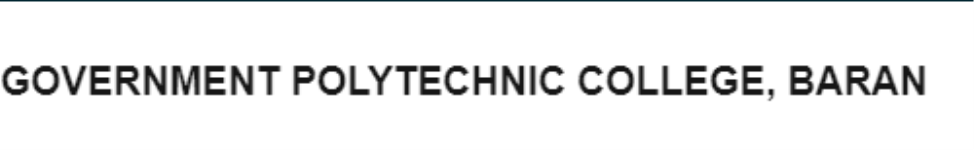 Government Polytechnic College - Baran