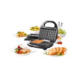 Nova 3 In 1 Snack Magic Nsm 2403 4 4 Slices Sandwich Maker