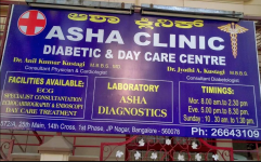 Asha Clinic And Diabetes Center - JP Nagar 1 Phase - Bangalore