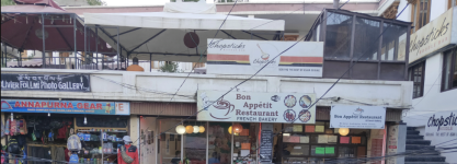 Bon Appetit Restaurant French Bakery - Fort Road - Leh