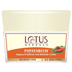 Lotus Herbals Papayablem Papaya-n-Saffron Anti-Blemish Cream